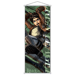 โปสเตอร์ผ้าลายอนิเมะ Attack on Titan ขนาด 25*70 ซม. 6 แบบ ลายเอเรน โปสเตอร์ติดผนังแบบม้วน ภาพตกแต่งห้อง - Product Image 3