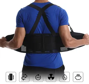 श्रमिकों की देखभाल करने वाले निचले लंबर बैक सपोर्ट बेल्ट कमर का समर्थन करता है बर्गनॉमिक कमर का समर्थन करता है - Product Image 4