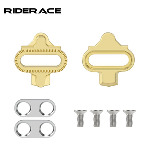 Cleats para Bicicleta de Montaña RIDERACE, Compatibles con <span class=keywords><strong>Shimano</strong></span>, <span class=keywords><strong>Pedales</strong></span> Autoblocantes <span class=keywords><strong>SPD</strong></span>, <span class=keywords><strong>Pedales</strong></span> <span class=keywords><strong>SPD</strong></span> de Liberación Múltiple, Accesorios de Ciclismo - Product Image 1