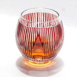 Copa <span class=keywords><strong>de</strong></span> Cristal Tallado Estilo Edo Personalizada, Ecológica, <span class=keywords><strong>de</strong></span> Alta Gama, para Vino Importado - Cristal Clásico con <span class=keywords><strong>Corte</strong></span> <span class=keywords><strong>de</strong></span> Diamante Rojo - Product Image 2
