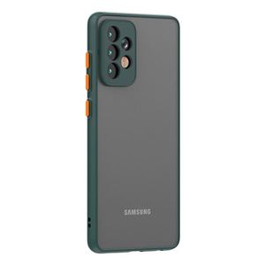Top qualité Coloré Bouton Peau Tactile Sentiment Translucide Mat Givré Cas de Téléphone pour Xiaomi 11 Lite 5G NE 11T - Product Image 6