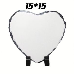 Stock entrepôt USA – Plaques de souvenirs en ardoise pour sublimation 6x6 et 8x8 pouces – Vente en gros - Product Image 1