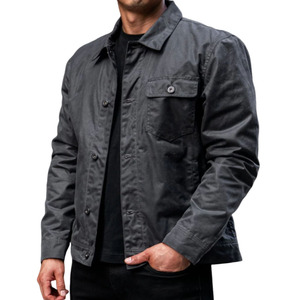 OEM Logo Stylish Collection Men Winter <b>Canvas</b> <b>Jacket</b> For Sale New Arrival High Quality Premium Design Outerwear <b>Canvas</b> <b>Jacket</b> - Product Image 1