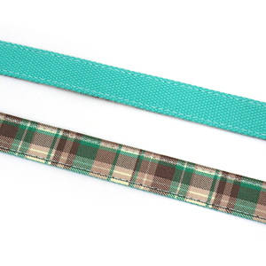Producto en Oferta, <span class=keywords><strong>Collar</strong></span> de Perro de Poliéster a Cuadros Marrón y Verde, Estilo 2025, Herrajes Clásicos, Gancho para Correa, Collares de Perro Encantadores con Lazo - Product Image 2