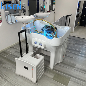 KISEN Lavacabezas Portátil de Alta Calidad para Salón, con Dos Tanques y Ruedas, para Terapia Capilar en Salones de Belleza - Product Image 6
