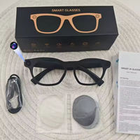 Lunettes Intelligentes IA avec Caméra HD 8MP 4K pour Photos et Vidéos, Enregistrement Haute Définition, Traduction et Reconnaissance, Batterie 290mAh CY03