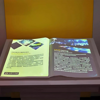 Nouveau Creative AR Electronic Flip Book Hall d'exposition Système de projecteur interactif sensoriel Expérience de contrôle gestuel
