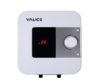 Chauffe-eau électrique mural à alimentation intermittente avec affichage numérique pour usage domestique et hôtelier