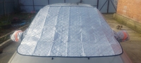 Housse de pare-brise de voiture anti-neige, pare-soleil, protection contre la neige, demi-couverture, pare-brise avant de voiture, protection contre la neige