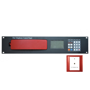 Panel de Control Telefónico para Incendios Tanda TN7000, Sistema de Intercomunicación para Bomberos, Sistema de Emergencia contra Incendios, Pantalla LCD, 4 Zonas, 100 Puntos de Dirección - Product Image 1