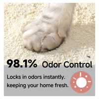 Litière pour chat en fibres de manioc, agglomération rapide, absorption élevée, faible poussière, contrôle des odeurs, biodégradable, sable naturel pour animaux de compagnie
