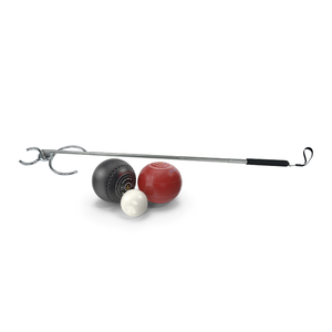 Fourchettes à boules en acier inoxydable double taille 105cm 55cm rétractable 20 - 83cm idéal pour les boules de pelouse - Product Image 1