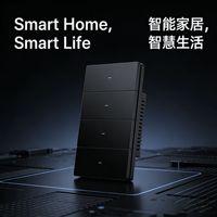 Interrupteur intelligent Tuya 118 120 compatible avec les normes US et AU, WiFi, Zigbee, Matter, trois protocoles, contrôle de la maison intelligente