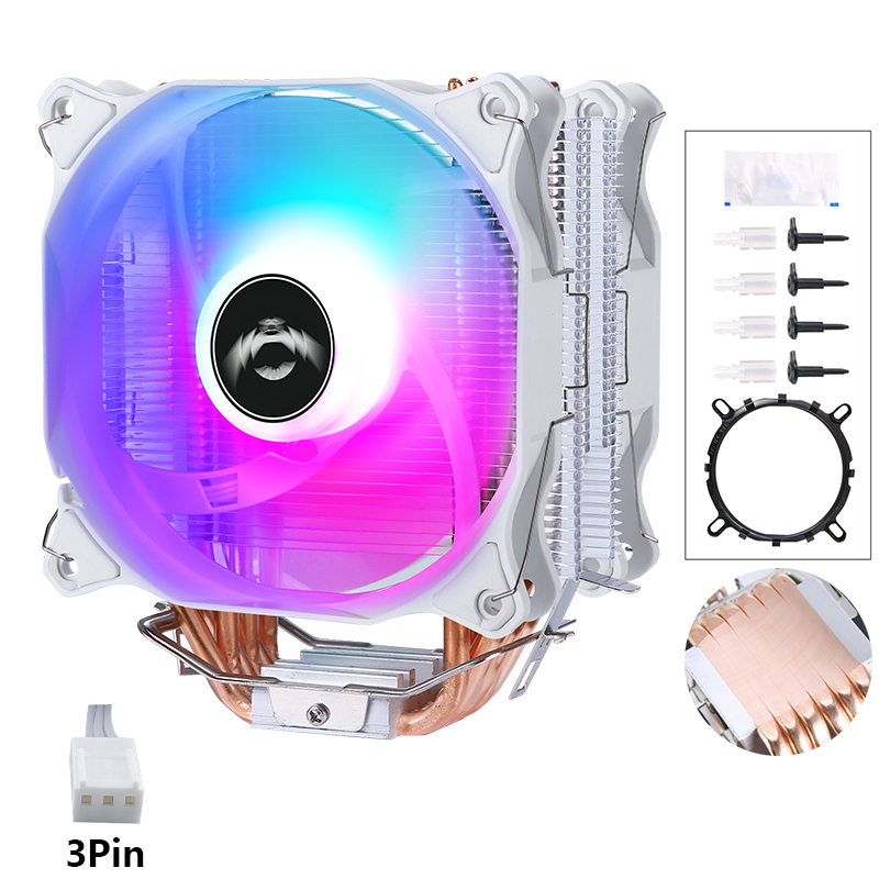 White-QZ-1260-BK-3P-5C-2F-1(3Pin Fixed Color)