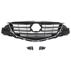 ABS Chrome Pare-chocs Avant Center Milieu Grille Grill Vent Capot Pour Mazda CX-5 13-16 - Product Image 1