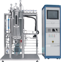 Bioréacteur de culture cellulaire à l'échelle industrielle, bioréacteur de culture cellulaire végétale, fermentateur en acier inoxydable 250L 500L 2000L