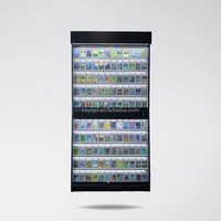 Vitrine de Présentation de Détail pour Cartes à Collectionner Gradées et Sportives pour Magasins avec Éclairage LED et Portes Verrouillables