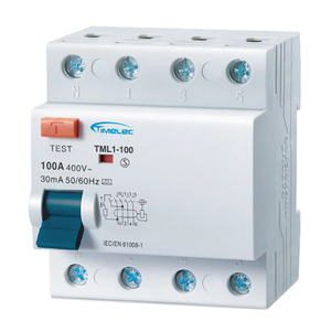 อุปกรณ์ป้องกันไฟรั่วชนิดแม่เหล็กไฟฟ้า A 3P+N 80A RCCB(RCD) TML1-100 - Product Image 1
