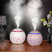 Humidificateur ultrasonique portable mini 200 ml le plus vendu avec aromathérapie, 7 couleurs LED, pour usage extérieur et en voiture