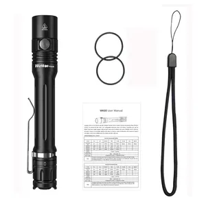 Hot Sale Mini Penlight Aluminum Alloy EDC Torch 2*14500 Rechargeable led Flashlight Night Walking Working Camping Hiking