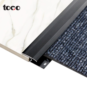 Toco Dải Bọc Nhôm Dải Băng Trải Thảm Viền Trang Trí Gạch Lát Mặt Cắt Chuyển Tiếp Cho Lớp Lót Thảm Và Sàn Nhà 1 4 6 - Product Image 5