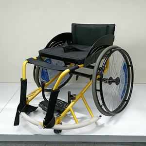 Silla de Ruedas de Baloncesto de Aluminio Resistente para Entrenamiento Diario, con Rueda Trasera de Liberación Rápida - Product Image 3