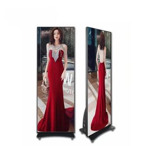 โปสเตอร์ดิจิทัลแบบพกพาพร้อมขาตั้งพับได้จัดแสดงในอาคาร P5 P2.5แบบบางเฉียบ - Product Image 3