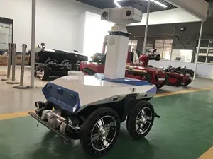 Base Móvil Robótica con Ruedas 4WD, Suspensión de Doble Horquilla, Neumático Sólido a Prueba de Explosiones, Batería de Iones de Litio de 48V, Sistema BMS - Product Image 6