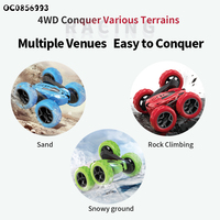 Voiture RC de cascade haute vitesse 2,4 GHz avec détection gestuelle, jouet de drift RC, rotation double face, voiture RC de cascade 360°