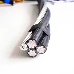 Cable aislado XLPE, cable ABC de aluminio de alta calidad