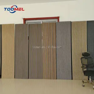 Pannelli fonoassorbentiウッドパネルアコースティックボードaislante termico pared fluted wall panel