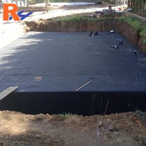 Geomembrana Rinforzata e Saldabile in HDPE LDPE LLDPE da 1,0 mm per Rivestimento di Stagni per Lavori di Conservazione Idrica in Africa - Product Image 6