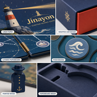 Jeu de société de sauvetage côtier personnalisé avec phare, jeu de table maritime avec composants en bois, impression quadricolore