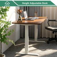 Bureau Ergonomique à Hauteur Réglable avec Double Moteur, Capacité de Charge de 160 kg, pour Table de Bureau