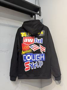Sudaderas con Capucha de Alta Calidad, 100% Algodón, con Estampado 'THAT'S A AWFUL LOT OF COUGH SYRUP', Personalizadas para Hombre - Product Image 3