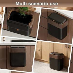 Cubo de Basura de Cocina de Alta Gama, Montado en la Pared, Sin Necesidad de Agacharse, Gran Capacidad - Product Image 4