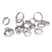 Collier de serrage monobrin en acier inoxydable 304 pour tuyaux haute pression, idéal pour applications de plomberie et automobiles
