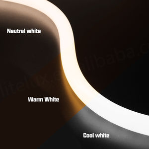 ไฟนีออน LED แบบม้วน 360 องศา ใช้ไฟ DC24V ความยาว 5 เมตร/ม้วน แถบไฟซิลิโคนแบบยืดหยุ่น 360 องศา กันน้ำระดับ IP67 - Product Image 1