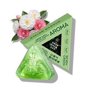 Barra de Champú Natural Seven con Aceite de Árbol de Té Verde para Cuero Cabelludo Graso, Anticaspa, Calmante para el Cuero Cabelludo, Jabón Sólido Voluminizador - Product Image 1