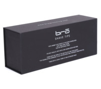 Boîte à bougies en carton noir mat avec insert, boîte à bougies vide magnétique, emballage pour 3 bougies, boîte cadeau