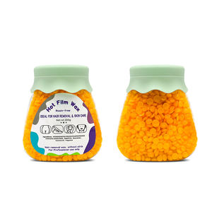 Pot de 250g de perles de cire dure de qualité professionnelle <span class=keywords><strong>pour</strong></span> l'épilation, cire en granulés <span class=keywords><strong>pour</strong></span> salon, <span class=keywords><strong>spa</strong></span>, usage domestique, kit d'épilation à la cire - Product Image 1