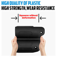 Bouclier thermique pour tuyau d'échappement de moto, protection du silencieux, pour Harley Sportster S RH1250 1250 2021-2022, noir mat ABS
