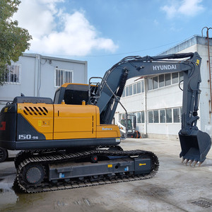 Excavadora Hyundai 150-9S de 15 toneladas con cazo de excavación de 0.75m³ de capacidad, equipo pesado usado, pocas horas de trabajo, 1 año de garantía - Product Image 1