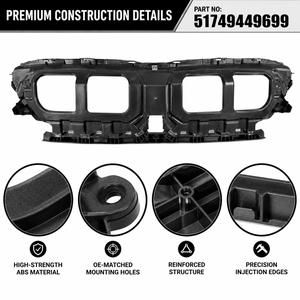 Cadre de conduit d'air haute performance pour <span class=keywords><strong>BMW</strong></span> G28 BEV <span class=keywords><strong>I3</strong></span> <span class=keywords><strong>2022</strong></span>+ – Support de pare-chocs résistant aux chocs, remplacement OE 51749449699 - Product Image 3