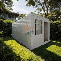 Kiosque à café en conteneur préfabriqué de 20FT/40FT pour bar et restaurant en plein air cuisine pour immeubles de bureaux écoles et gymnases