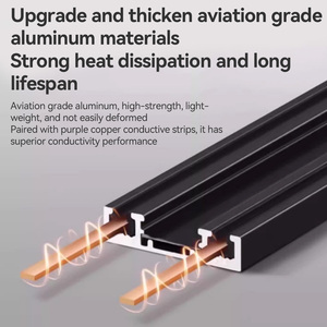 Dingdian dẫn 12W/24W/36W DC 48V hiện đại theo dõi ánh sáng 3 màu nhiệt độ miễn phí di chuyển từ lũ ánh sáng Dimmable cao - Product Image 3