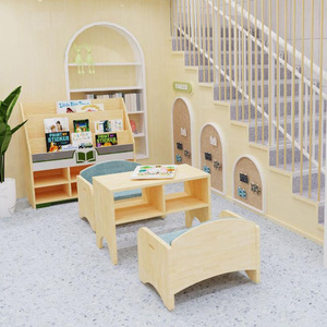Alta calidad biblioteca de jardín de infantes <span class=keywords><strong>libro</strong></span> de imágenes biblioteca sofá aula Esquina de lectura sofá individual y sofá doble - Product Image 5
