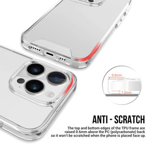 <span class=keywords><strong>2023</strong></span>เคสโทรศัพท์แบบใสสำหรับ <span class=keywords><strong>iPhone</strong></span> 15 Pro 11 12 13 14 PRO MAX <span class=keywords><strong>6</strong></span> 7 8 <span class=keywords><strong>Plus</strong></span> ฝาครอบหลังแบบแข็ง - Product Image 5