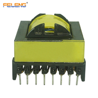 Transformateur de puissance horizontal haute fréquence en ferrite ETD39 personnalisable, type bobine, montage sur circuit imprimé pour module de commande de puissance industrielle