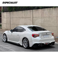 Bumper Belakang Serat Kaca Gaya Dspecialist untuk Toyota GT86 Subaru Brz Body Kit 2017-2019